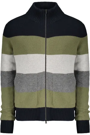 HERNO Gestreifter Cardigan