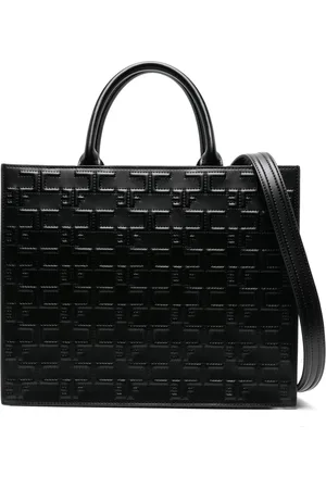 Elisabetta Franchi Großer Bold Shopper mit Monogramm
