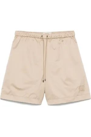 Fendi Shorts mit Logo-Patch