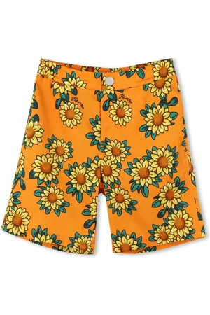 Kenzo Bermudas mit Sonnenblumen-Print