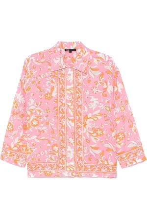 Maje Hemd mit Blumen-Print
