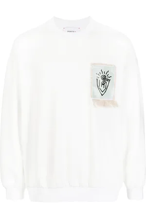 Ports V Sweatshirt mit Reißverschlussdetails