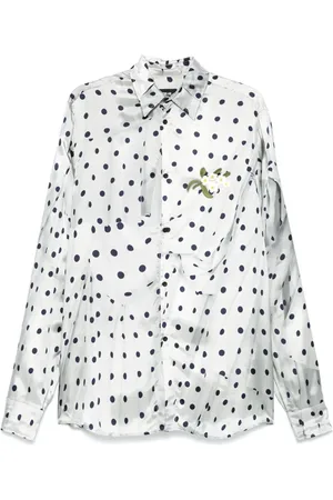 EgonLab Hemd mit Polka Dots