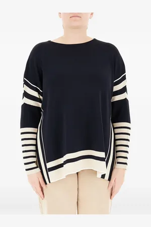 Elena Miro Pullover in Colour-Block-Optik