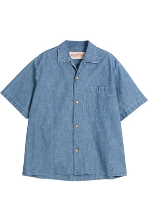 VALENTINO GARAVANI Bowlinghemd aus Denim