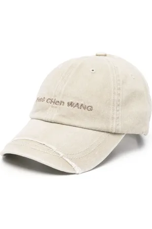 Feng Chen Wang Baseballkappe im Jeans-Look