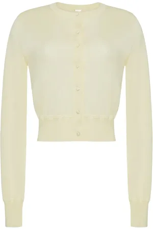 ADAM LIPPES Fein gestrickter Cardigan