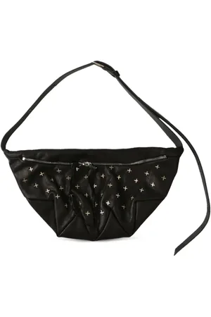 MA+ Cross-pattern belt bag