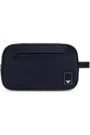 Emporio Armani Kulturbeutel mit Logo-Patch