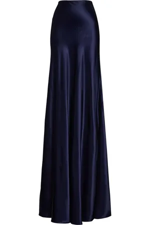 Ralph Lauren Midirock im Satin-Look