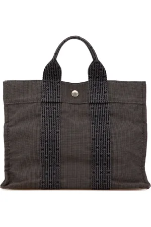 Hermès 20th Century Toile Herline PM Handtasche