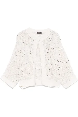 PESERICO SIGN Cardigan mit Pailletten