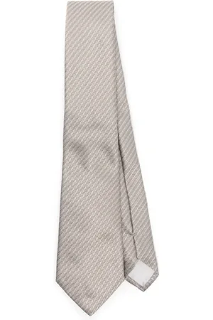 Giorgio Armani Krawatte mit geometrischem Print