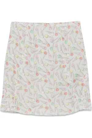CHANEL 2004 Minirock mit Eiscreme-Print