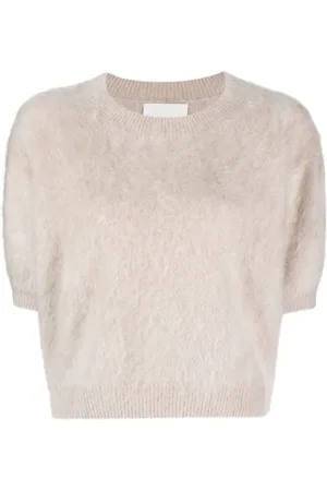 Lisa Yang Kaschmirpullover mit Rundhalsausschnitt