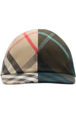 Burberry Karierte Baseballkappe