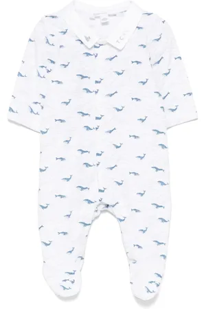 Tartine Et Chocolat Pyjama mit Wal-Print