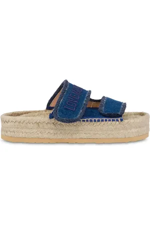 Moschino Espadrilles mit Logo-Stickerei