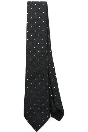 Giorgio Armani Gepunktete Krawatte