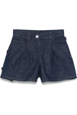 Simonetta Klassische Jeans-Shorts