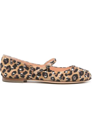 AGL ATTILIO GIUSTI LEOMBRUNI Ballerinas mit Nieten