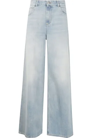 Twin-Set Jeans mit Logo-Patch