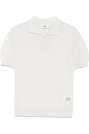 Msgm Gestricktes Poloshirt