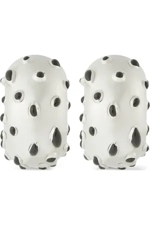 Courrèges Melierte Infinity Ohrringe