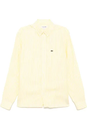 Lacoste Gestreiftes Hemd aus Leinen