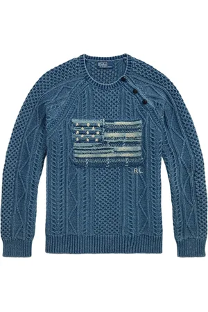 Ralph Lauren Pullover mit Zopfmuster