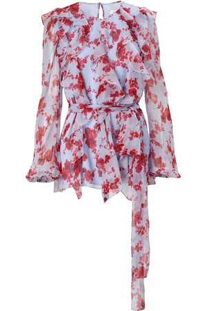 Carolina Herrera Top mit Blumen-Print