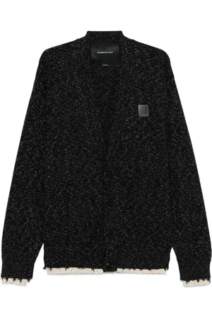Federico Cina Cardigan im Distressed-Look