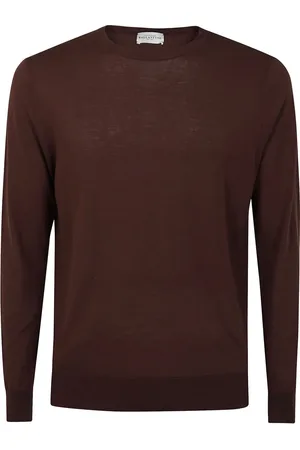 BALLANTYNE Fein gestrickter Pullover