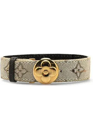 LOUIS VUITTON 2002 Monogram Mini Lin Wish Armband