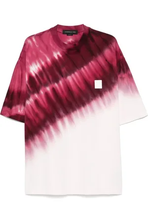 Federico Cina T-Shirt mit Batikmuster