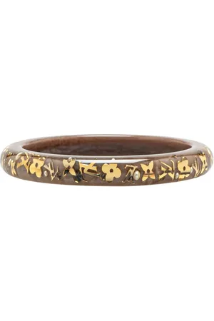 LOUIS VUITTON 2000-2024 Monogram Inclusion Armreif aus Kunstharz