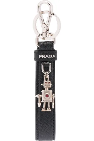 Prada Schlüssel-Etui aus Saffiano-Leder