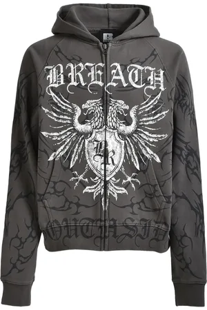 Breathe Kapuzenjacke mit grafischem Print