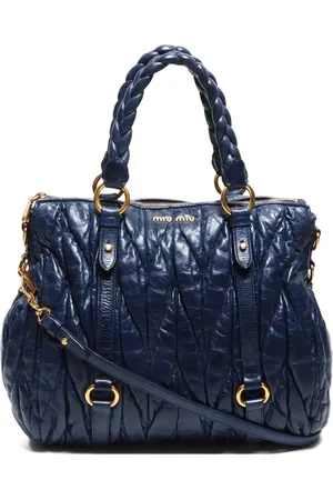 Miu Miu 2000-2015 Matelassé Tote Bag