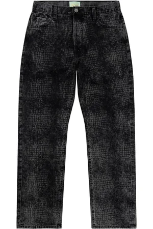 ARIES Gemusterte Jeans