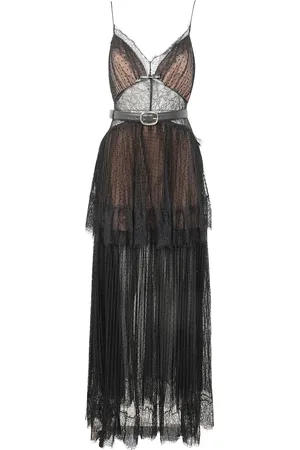 Self-Portrait Maxikleid aus Spitze
