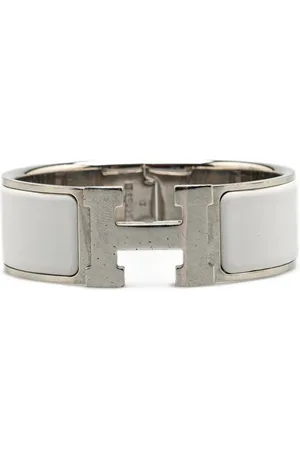 Hermès 2000-2010 breites Clic Clac H GM Emaille-Armband