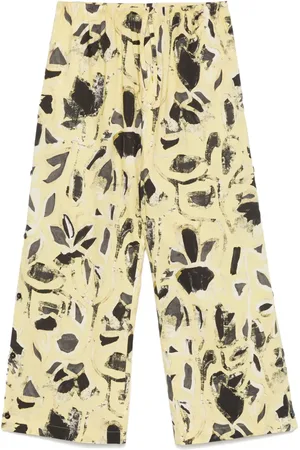 Federico Cina Hose mit grafischem Print