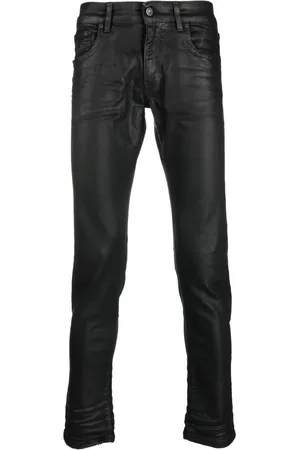 SALVATORE SANTORO Dunkle Slim-Fit-Jeans