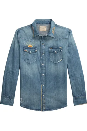 Ralph Lauren Klassisches Jeanshemd
