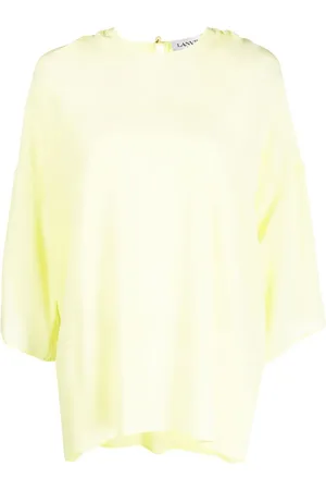 Lanvin Drapierte Seidenbluse