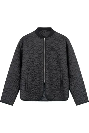 ROUGH. Wattierte Olive Jacke