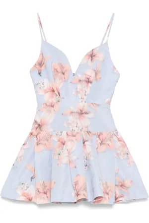 Maje Geblümtes Minikleid