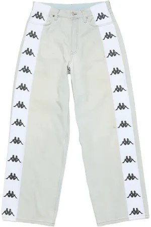 Acne Studios X Kappa Straight-Leg-Jeans