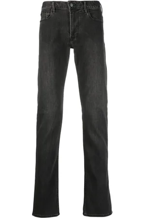 Emporio Armani Halbhohe Skinny-Jeans